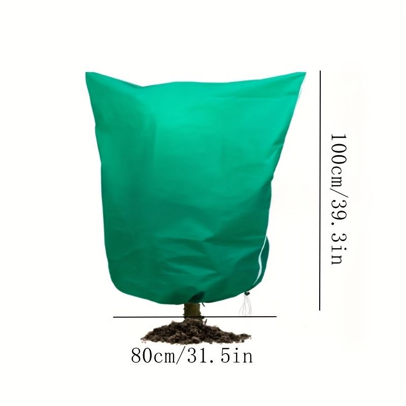 

Large Plant Covers for Winter - Durable, Breathable Freeze Protection with Zipper for Trees & Shrubs. Easy On/Off! помаранчевий
