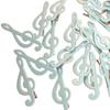 Korean Vintage Music Note Hair Clip Y2K Duckbill Alligator Clip for Side Bangs Women Girls Retro Hair Accessories Gift