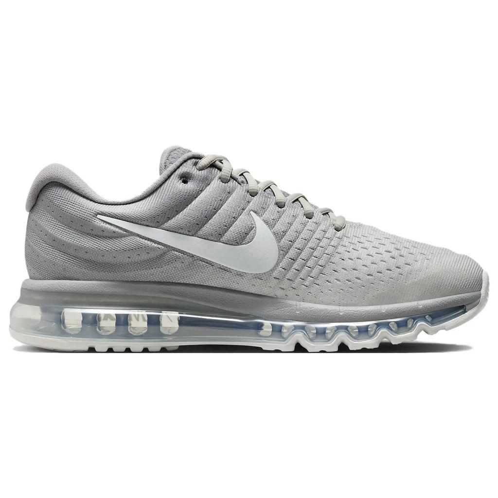 Nike Air Max 2017 Vintage Cushioning Abrasion Resistant Low top Casual Running Shoes Men's Gray 849559-005