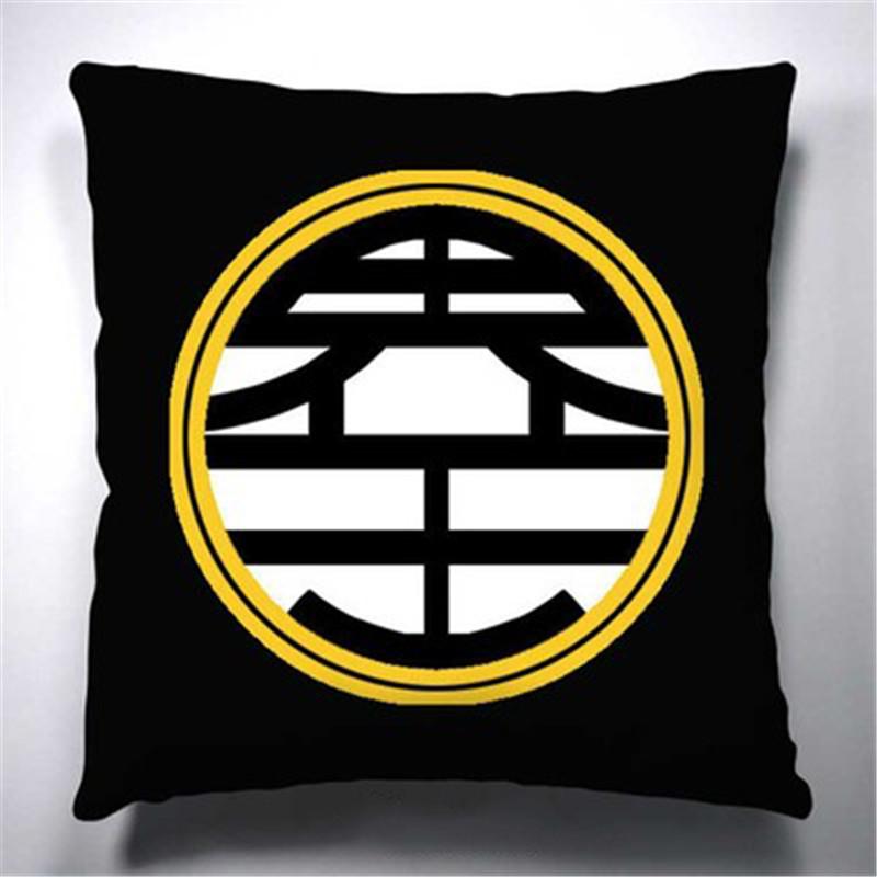 Anime Dragon Ball Pillow Cover Cartoons Son Goku Action Figures 45x45cm Square Pillowcase Sofa Decor Cushion Cover Toys Gifts