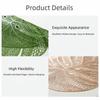 Hollow Leaf Shape Leaf-shaped Placemat Heat Resistant Monstera Leaf Placemat  Dining Table