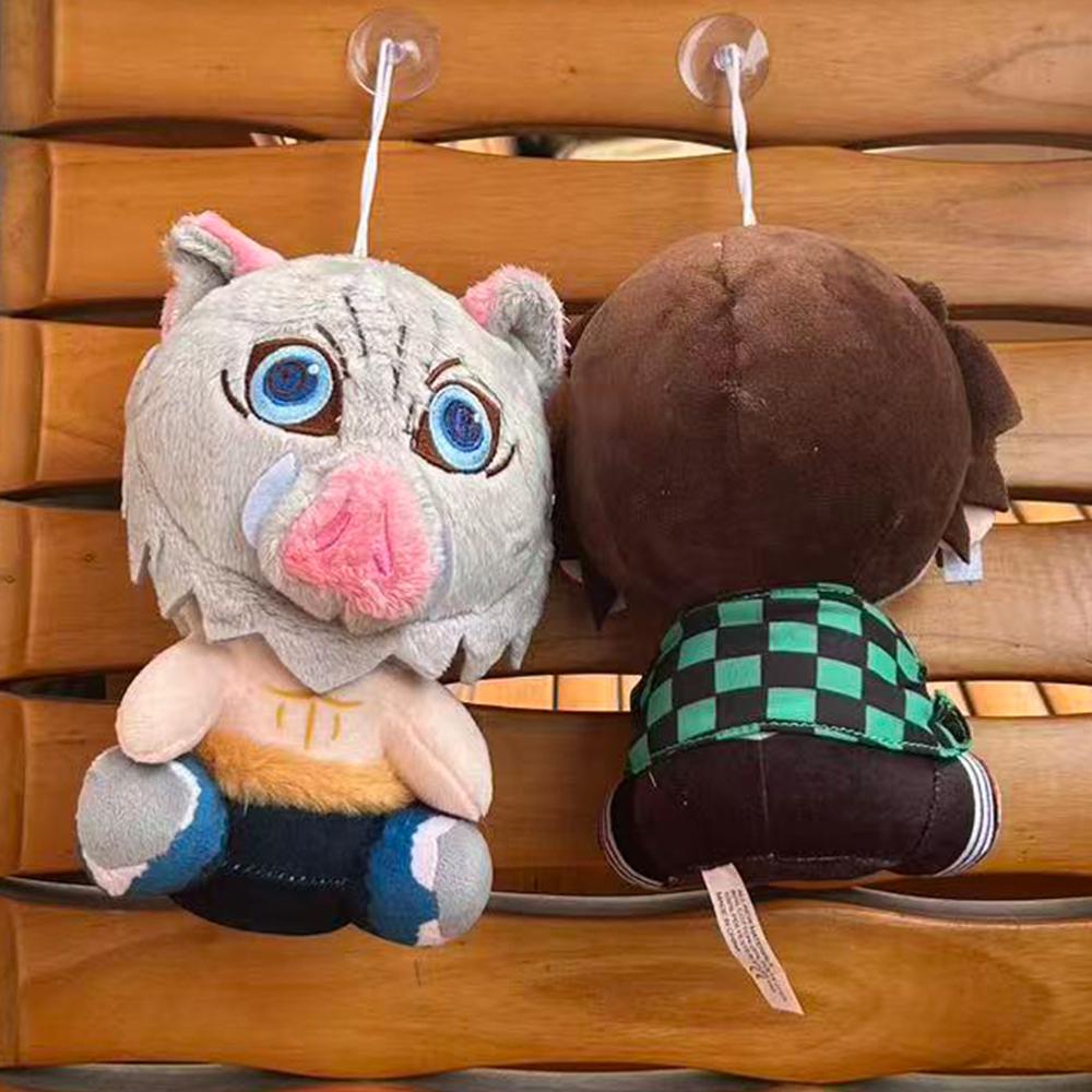 Cute Japan Demon Slayer Plush Dolls Lovely Anime Kimetsu No Yaiba Kamado Tanjirou Nezuko Zenitsu Kyoujurou Toys Gifts
