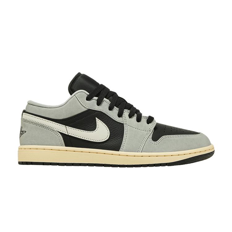 

Кроссовки мужские Air Jordan 1 Low Light Smoke Grey Белые Off-Noir HQ2010-012 42