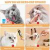 3PCS Multifunctional Cat Treat Squeeze Spoons Set - Colorful Dispensers for Wet Food, Liquid Snacks & Licky Treats - Mess-Free Feeding Supplies for Ca