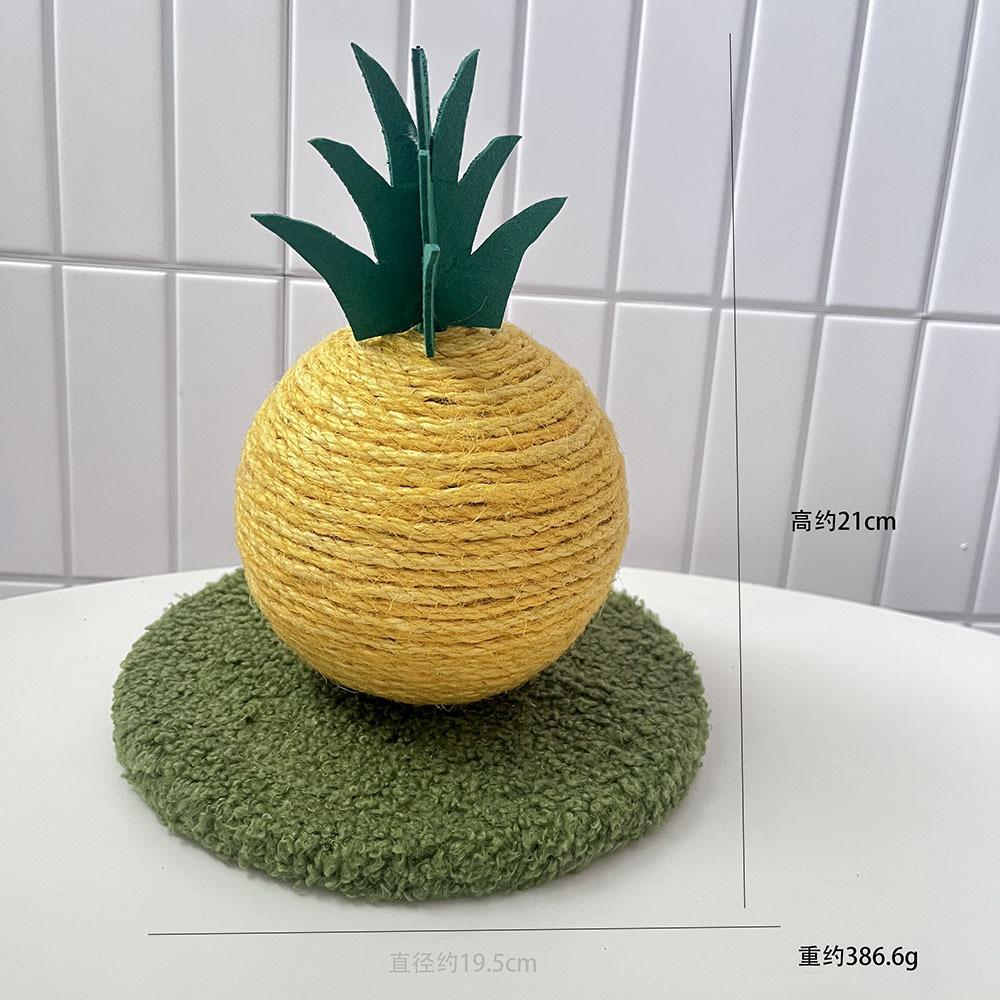 Cat Sword Hemp Ball Pet Toy To Amuse The Cat, Toy Does Not Drop Crumbs, Vertical Sisal Cat Scratching Board