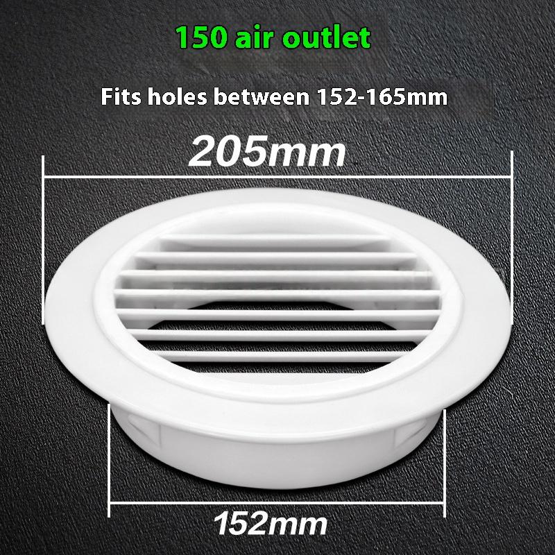1 Piece Kitchen Bathroom Parts Air Vent Extract Valve Grille Air Conditioning Hole Cover Dust Plug Wall Ducting Decorative Cap
