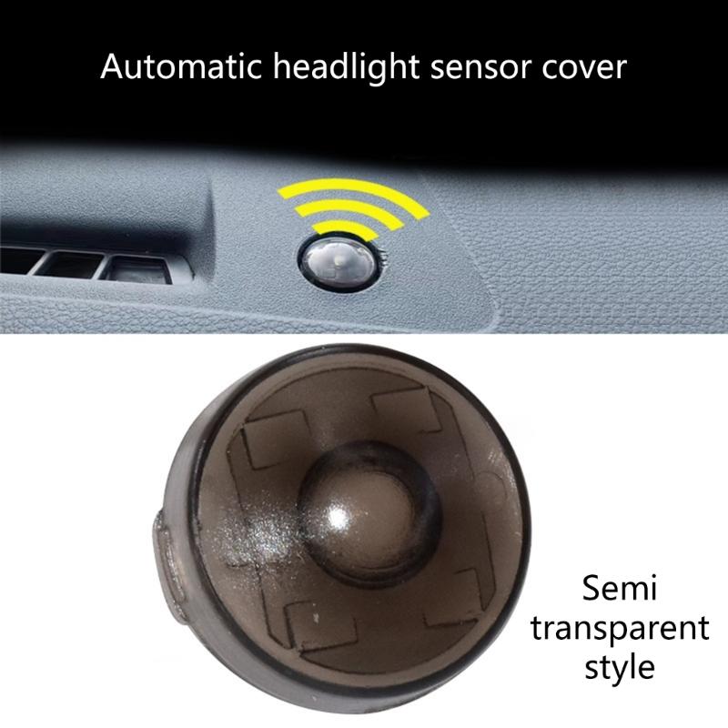 Headlight Sensor Cover Offering High Light Transmittance Automatic Function And Simple Installation For Multiple Cars