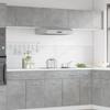 Vidaxl Wall Cabinet, Concrete Grey, 60X31X40 Cm, Particleboard