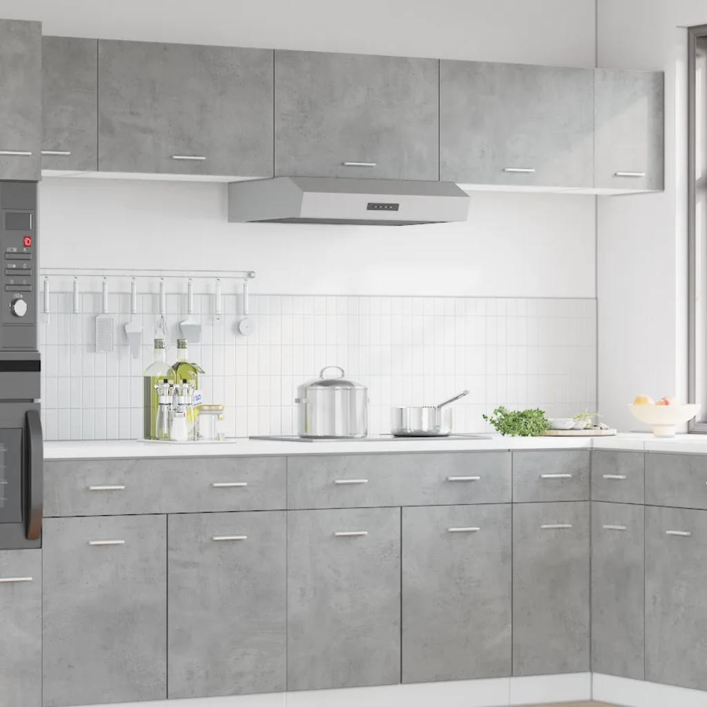 Vidaxl Wall Cabinet, Concrete Grey, 60X31X40 Cm, Particleboard