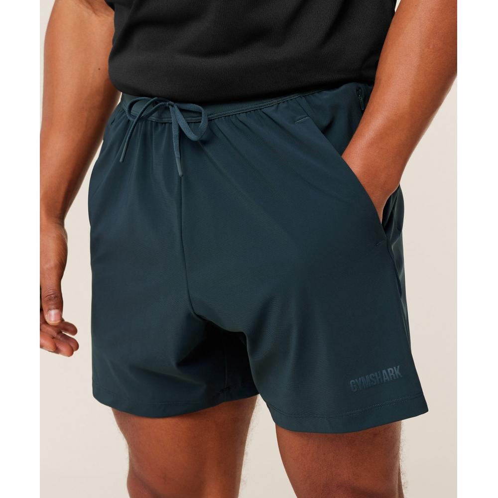 Gymshark Active Rest 6 Shorts Deep Petrol Blue A3b9r Udrl