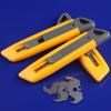 10 Pcs Heavy Duty Steel Hook Bladesfor Cutting Cardboard Leather Linoleum Rope Soft Metal for Trim Various Materials
