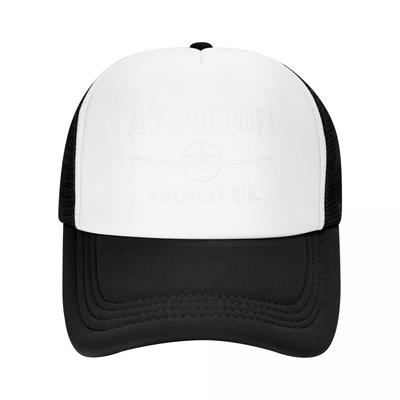 Nueva gorra de béisbol de aviación americana Gin, sombrero con cierre trasero, ropa de calle, sombrero de bola salvaje, sombreros boonie, gorra de mujer unisex