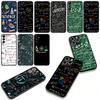 Cover for Xiaomi Redmi 15 A5 9A 9T 10A 10C 9C NFC 15C Note 11 9 10 Pro 8T 4G 5G Coque Phone Case Chemical Maths Equation Formula