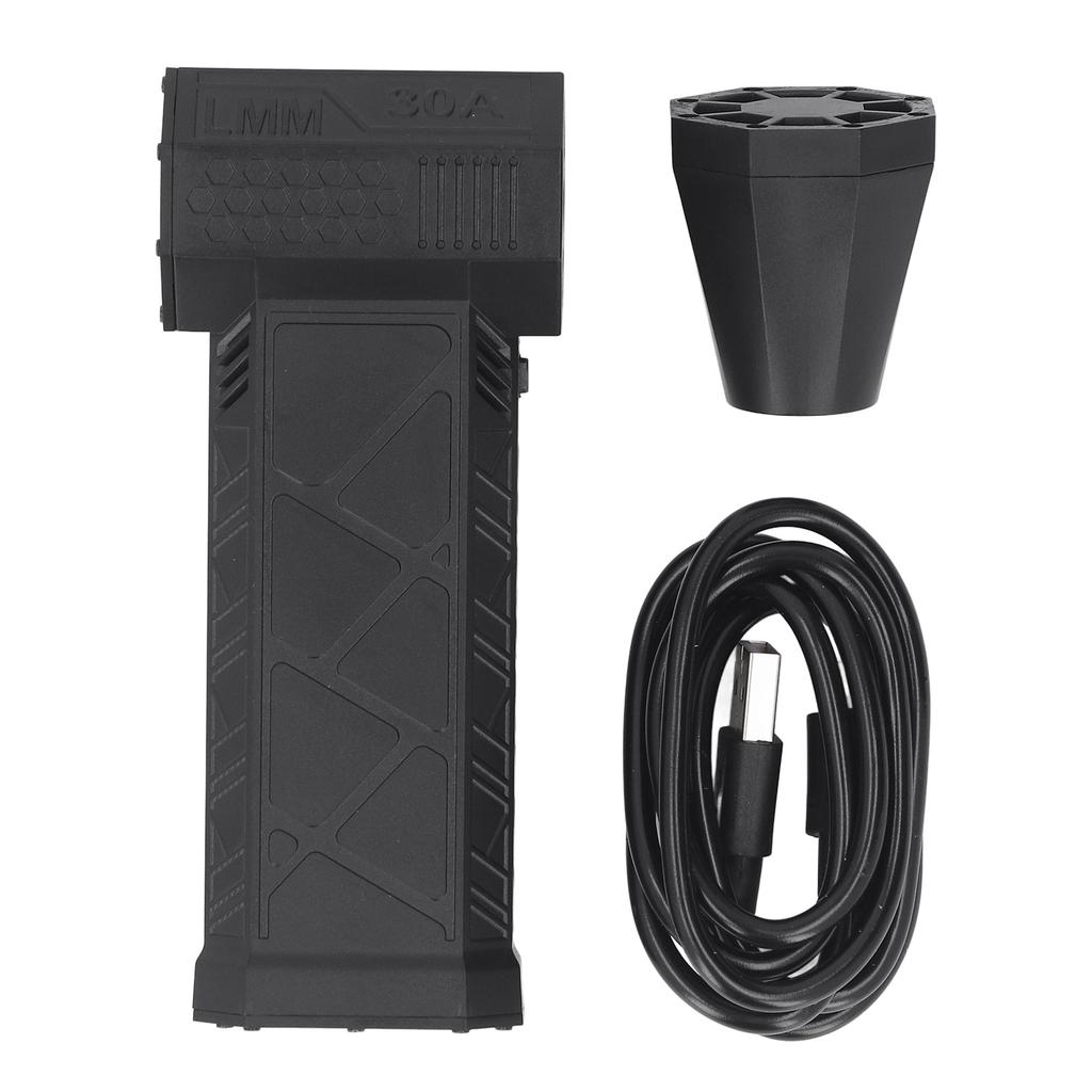 200W Mini Jet Blower Rechargeable Cordless 130000RPM Electric Air Duster for PC Keyboard Car Cleaning