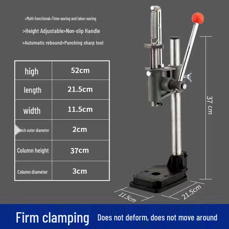 Compact Hand-Cranked Stamping and Die-Cutting Press Machine