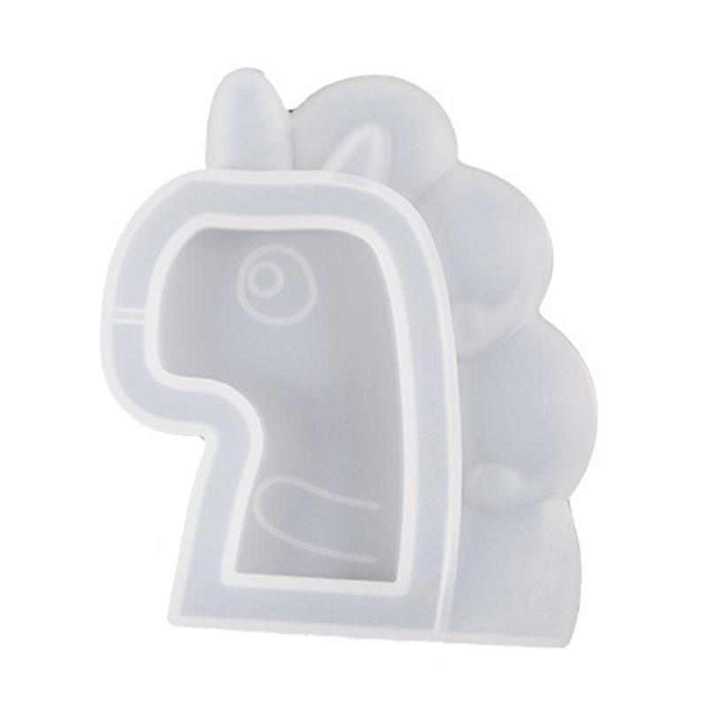 Hourglass Keychain Silicone Mold Epoxy Resin Casting Dinosaur Charm Molds Craft