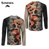 Simms long-sleeved T-shirt summer sunscreen clothes Luya fishing clothes upf50 + quick-drying breathable men's clothing new