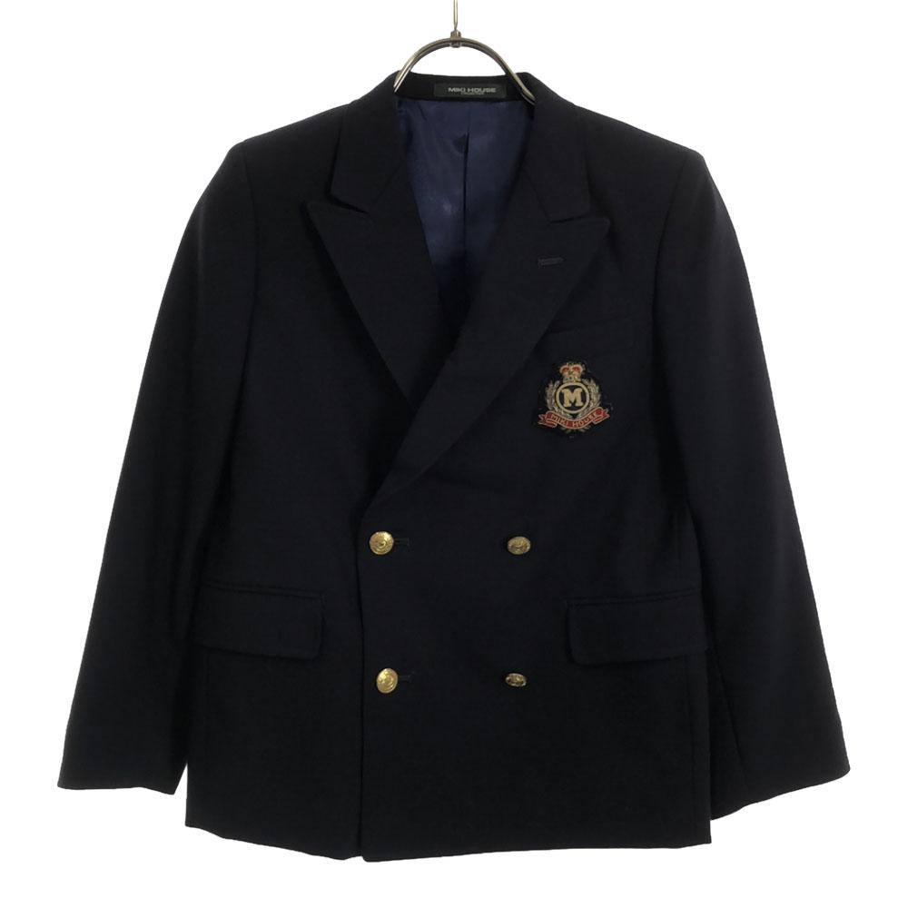 

mikihouse made in Japan blazer 130 Navy Jacket Kid s Used