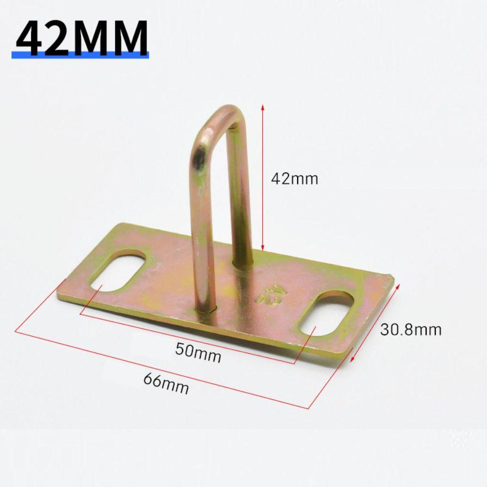 Multisizes Catch Buckle Metal Pedal Lock Plate Saddle Bucket Lock  Electric Vehicle Parts