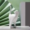 Einzigartige Harze Katzenfigur Künstlerische Tierstatue Heimakzentdekorationen Perfektes Geschenk für Kätzchenbesitzer und Sammler