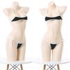 Micro Ultra School Anime Extreme School Swimsuit Mini Bra Bikini Set [YANJING] Bikini, Small, Cute, Sexy, Swimsuit, Swimsuit, Cosplay, Cute, Style,