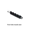 Stainless Steel High Pressure Washer Nozzle Portable Detachable Gardening Rubber Nozzles Holder Part Accessories