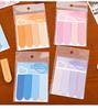 20 Sheets*4 Gradient Color Sticky Notes Self Adhesive Note Pads Memo Pad Point It Marker Index Labels Bookmark School Office Sup