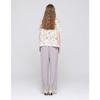 SON JUNG WAN Women Flower Lace Contrast Blouse Zbl6262221