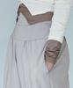 Debiweeo Fuzzy Wide Harem Pants Devi-B0089-Mauve Grey