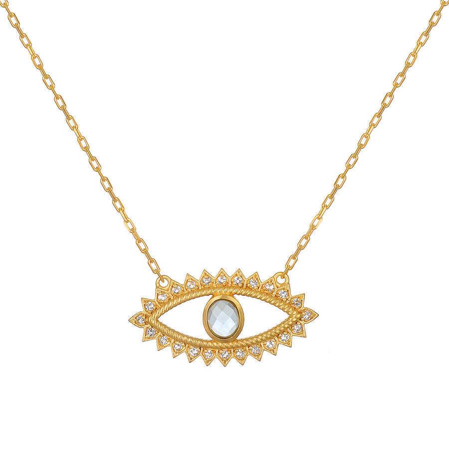 18K Gold-Plated Stainless Steel Sun & Moon Stackable Snake Necklace