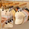 Closet Organiser with 12pcs Clips for Jeans Skirts Socks Hat Scarf