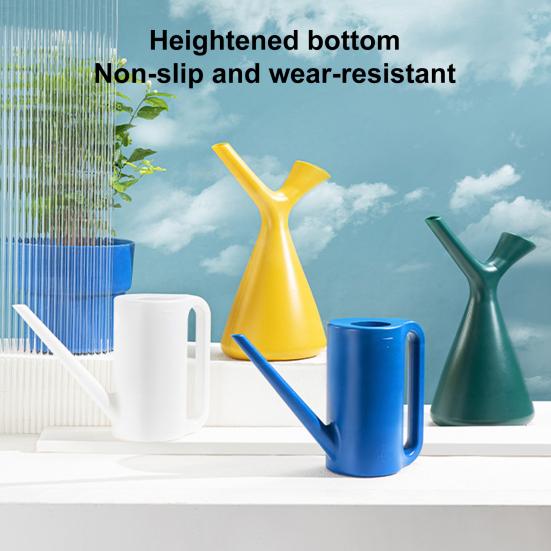 1,2L/1,5L Gießkanne Große Kapazität Bruchsicherer Kunststoff Blumentopf Gießflasche Gerät für Zuhause
