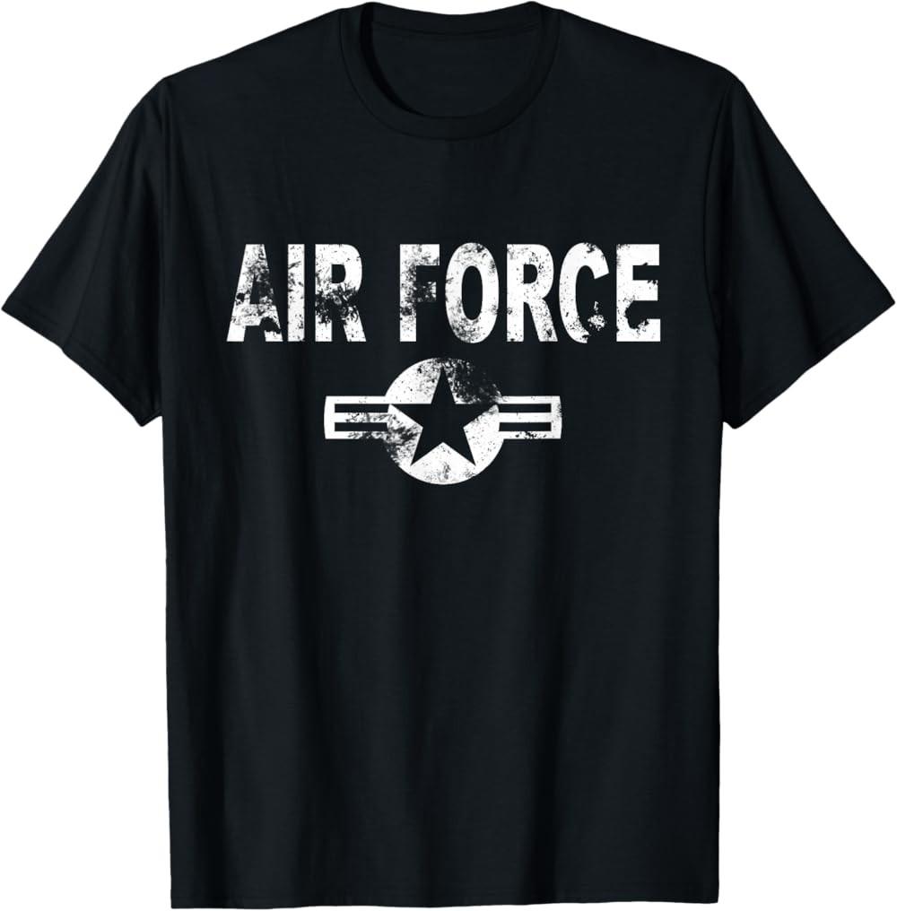NEW LIMITED Air Force Vintage US Military Airforce Gift T-Shirt XXXXL