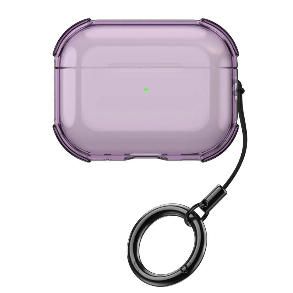 TPU Earphone Case With Lanyard Keychain Clear Case Fashion Earbuds Cover for AirPods Pro 3