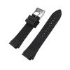 Substitute Gels Black Watch Band W0247G3 W0040G3 W0040G7 Waterproof Silicone Strap Black
