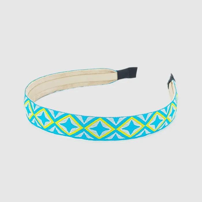 LALA African Pattern Hairband-MINT