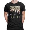 Muziek Evanescence 5959741830 Nieuwigheid 100% Katoen T-shirt Amy Lee Evanescence Tops T-shirts Voor Mij