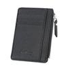 Baellerry Unisex Ultra Thin Card Bag Multifunctional Card Protector Zipper Card Pack Short Wallet Driver's License Card Holder