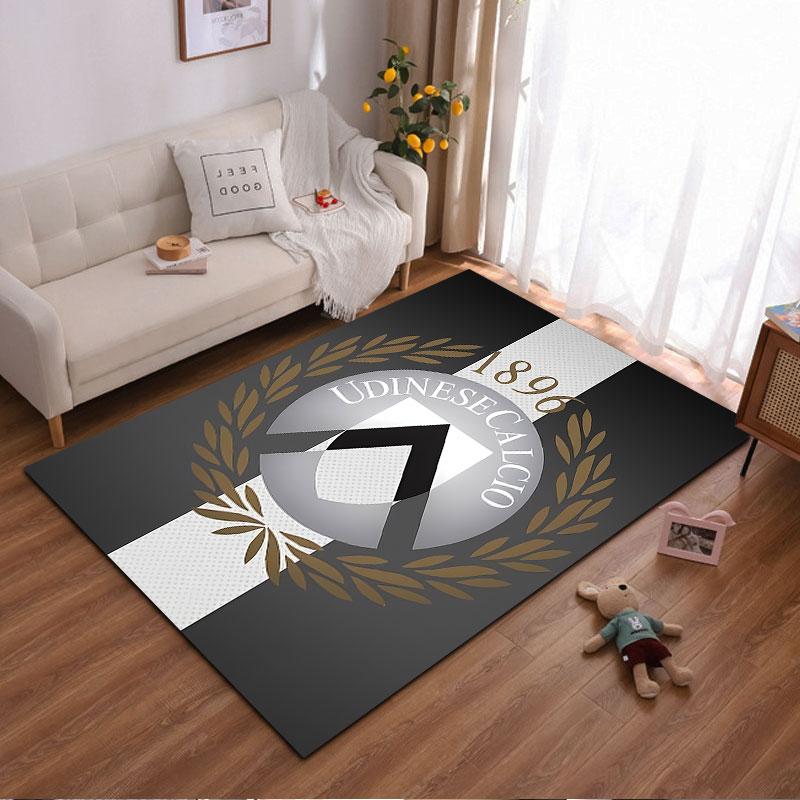 Udinese Calcio Logo Carpet suitable as a non-slip mat for the living room or bedroom sofa
