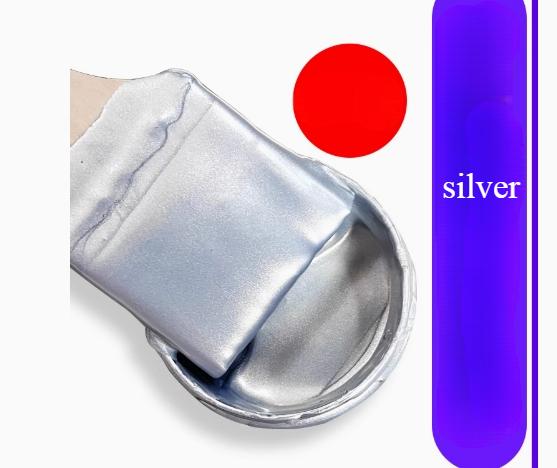 

500g/Bottle of Golden and Silver Acrylic Paint Waterproof DIY Hand-painted Buddha Statue Home Stone Statue Metal Color Pigment