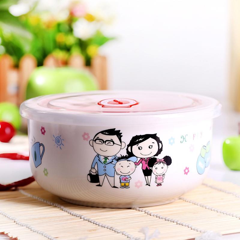 6 inch, bone china, ceramic rice bowl, lunch box for kids, food contain, for buffet and party dessert serving, microwave safe