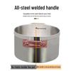 Thickened Large Capacity Stainless Steel Stock Pot with Lid and Double Ears