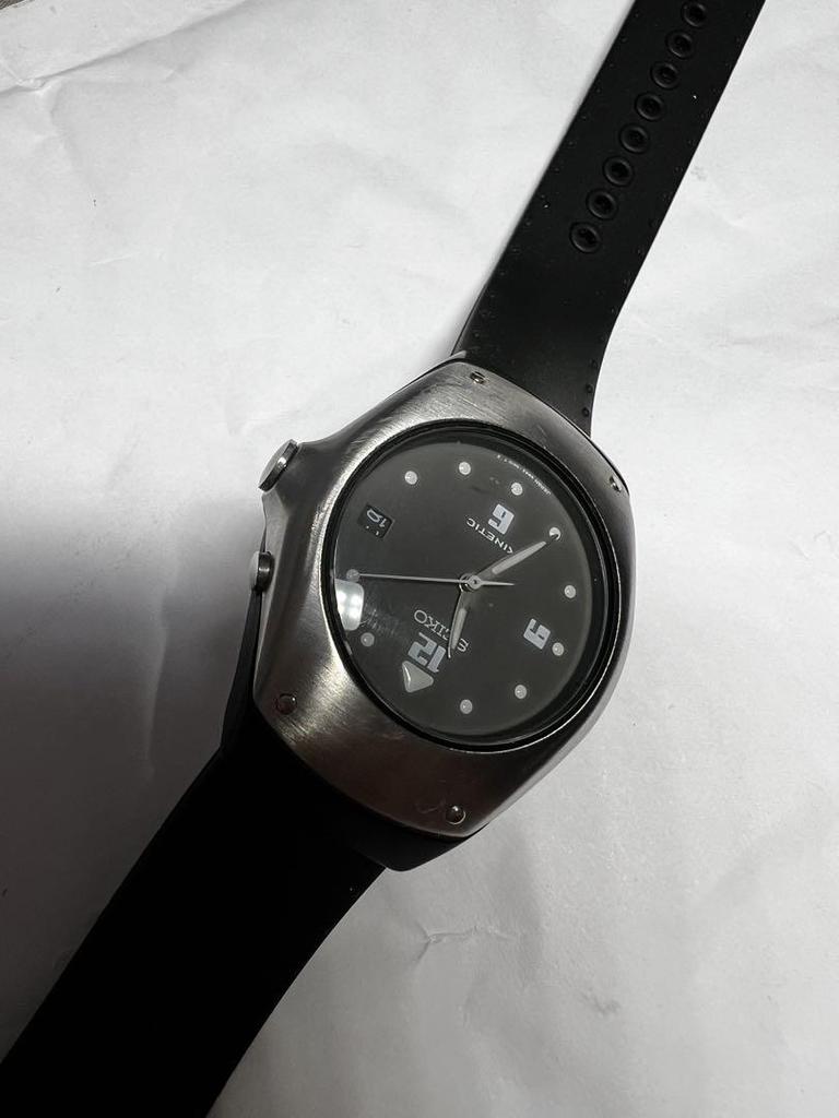[USED] Seiko Kinetic 5M42-0E40 Automatic Watch