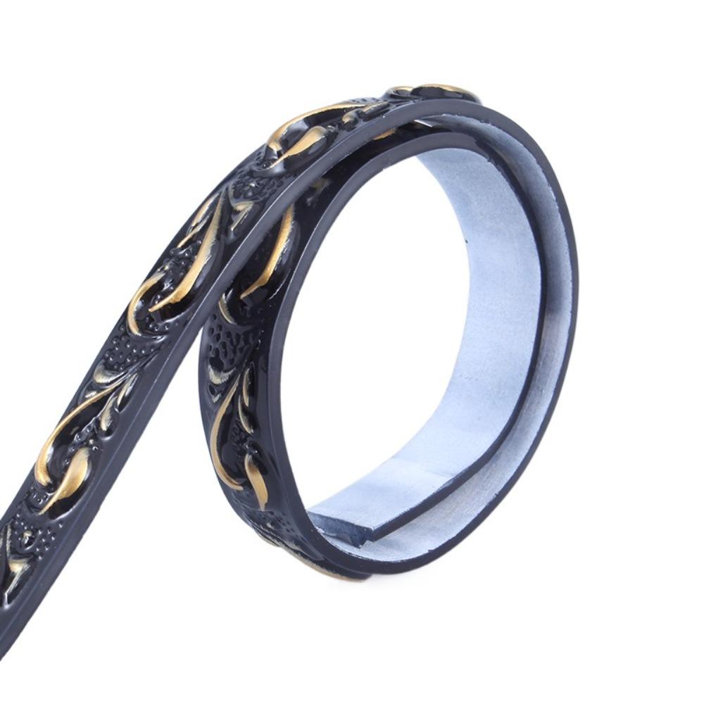 Interior Design Self-Adhesive Wall Molding Trim Flexible Peel and Stick Mirror Frame 5m PVC Tile Edge Trim Ceiling