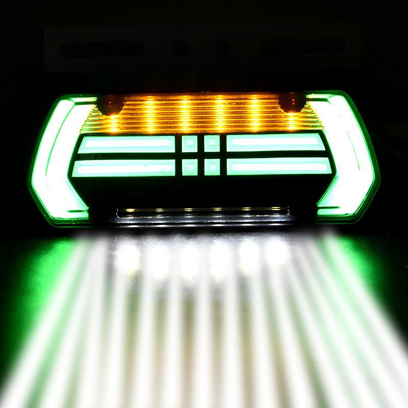 

24V Truck Signal Indicator Lamp Super Exceptional Brightness Warning Tail Light Led Truck Side Marker Lights Trailer Lorry Parts зелений