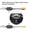 2 4GHz Wireless Car Reverse Camera Kit  Transmitter And Receiver  PAL/NTSC System  Compatible With 12V Vehicles