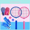 Mini Badminton Racket Set For Kids Durable Metal Construction Perfect For Beginners