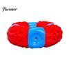 Soft Latex Dog Toys Lifebuoy Ring Toy, Squeaky Chew Teeth Puppy Teething Cleaning Toy for Aggressive Chewers, Interactive Pet Training Gifts Birthday