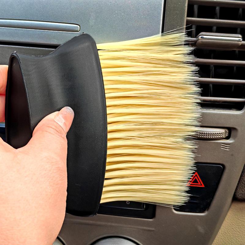 Car Air Conditioning Outlet Cleaning Brush, Dust Removal Brush, Interior Fine Gap Dusting Brush, Soft Bristle Brush, Long Bristle Brush