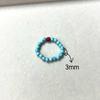 Versatile Women's Elastic Cord Beaded Finger Ring Accessory
